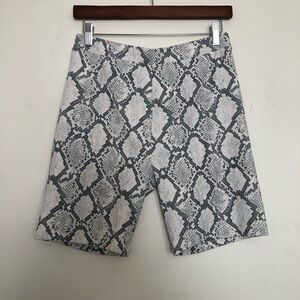 American eagle high waisted snake print biker shorts